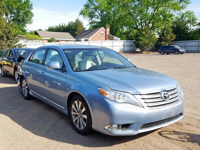 4T1BK3DB0BU393165 - 2011 TOYOTA AVALON BAS BLUE photo 1