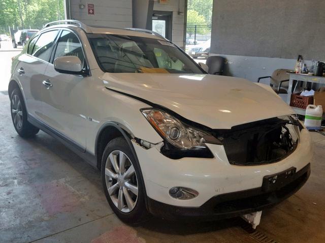 JN1BJ0HR1FM773637 - 2015 INFINITI QX50 WHITE photo 1