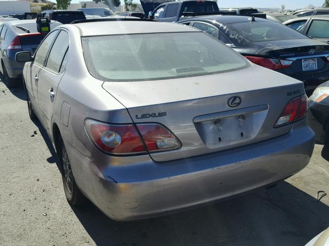 JTHBA30G645034651 - 2004 LEXUS ES 330 BEIGE photo 3