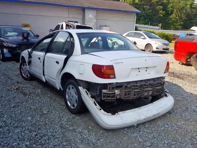 1G8ZH52851Z351588 - 2001 SATURN SL1 WHITE photo 3