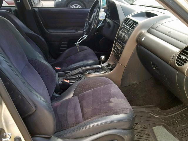 JTHBD182410016291 - 2001 LEXUS IS 300 SILVER photo 5