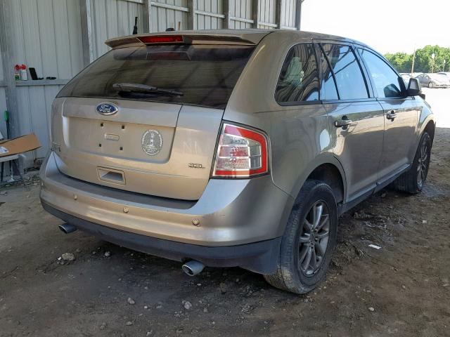 2FMDK38C68BA82611 - 2008 FORD EDGE SEL SILVER photo 4