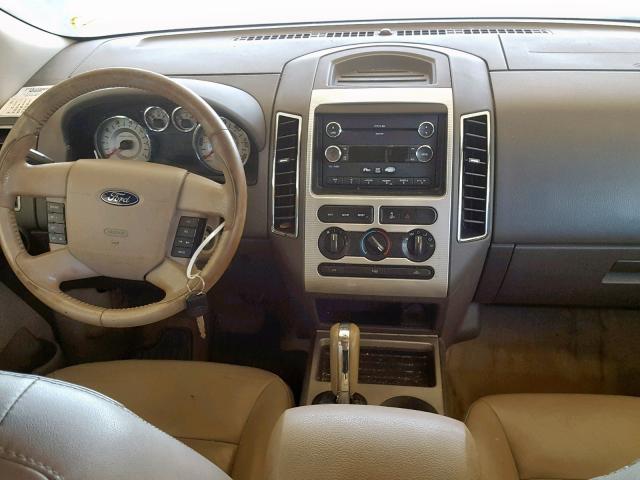 2FMDK38C68BA82611 - 2008 FORD EDGE SEL SILVER photo 9