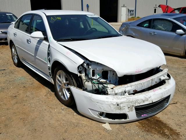 2G1WC5EM3A1158499 - 2010 CHEVROLET IMPALA LTZ WHITE photo 1