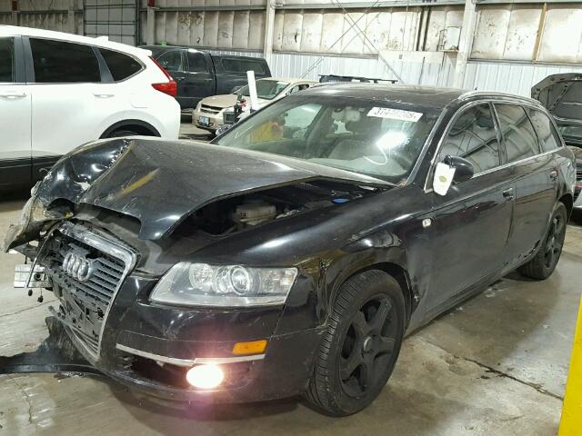 WAUKH74F37N139378 - 2007 AUDI A6 AVANT Q BLACK photo 2