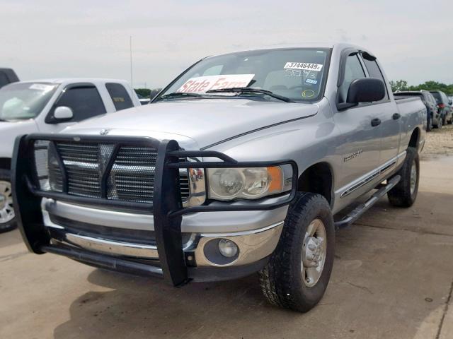 3D7KU28D64G177661 - 2004 DODGE RAM 2500 S Gümüş foto 2
