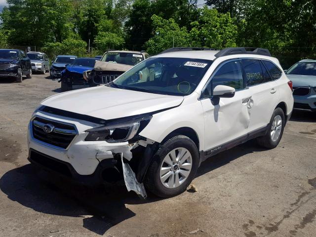 4S4BSAFC1K3232565 - 2019 SUBARU OUTBACK 2. WHITE photo 2