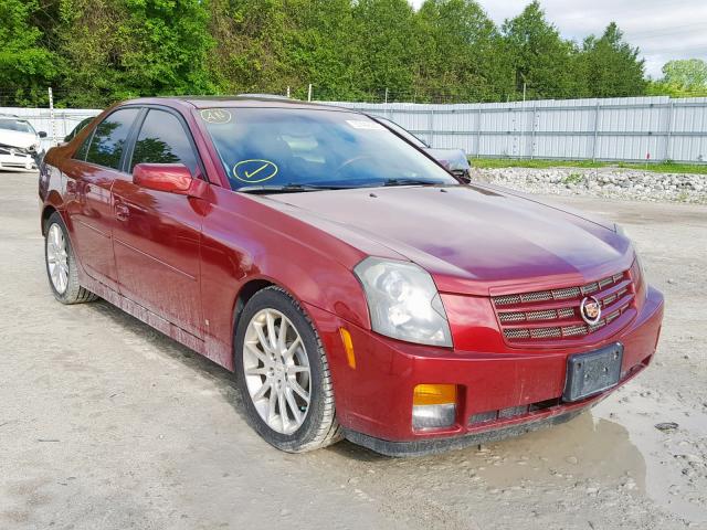 1G6DP577X70136694 - 2007 CADILLAC CTS HI FEA RED photo 1