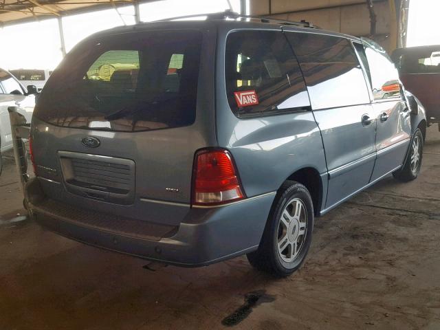 2FMZA52265BA39497 - 2005 FORD FREESTAR S BLUE photo 4