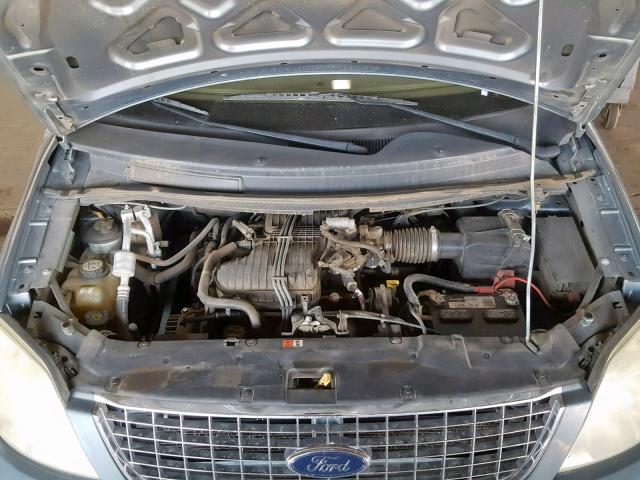 2FMZA52265BA39497 - 2005 FORD FREESTAR S BLUE photo 7