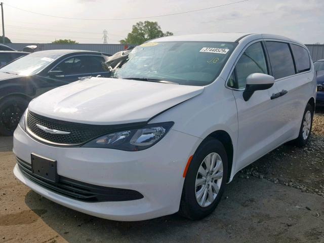 2C4RC1AG7JR103357 - 2018 CHRYSLER PACIFICA L WHITE photo 2