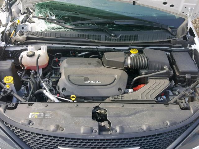 2C4RC1AG7JR103357 - 2018 CHRYSLER PACIFICA L WHITE photo 7