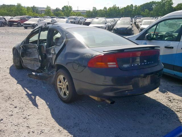 2B3HD56J7YH218014 - 2000 DODGE INTREPID E BLACK photo 3