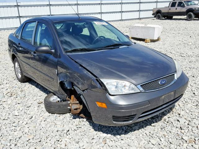 1FAFP34N37W321248 - 2007 FORD FOCUS ZX4 GRAY photo 1