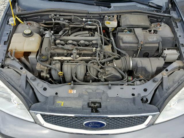 1FAFP34N37W321248 - 2007 FORD FOCUS ZX4 GRAY photo 7