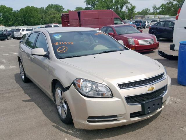 1G1ZC5EBXAF273878 - 2010 CHEVROLET MALIBU 1LT GOLD photo 1