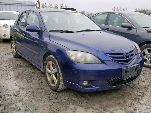 JM1BK143651303122 - 2005 MAZDA 3 HATCHBAC BLUE photo 1