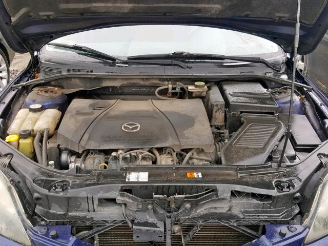 JM1BK143651303122 - 2005 MAZDA 3 HATCHBAC BLUE photo 7