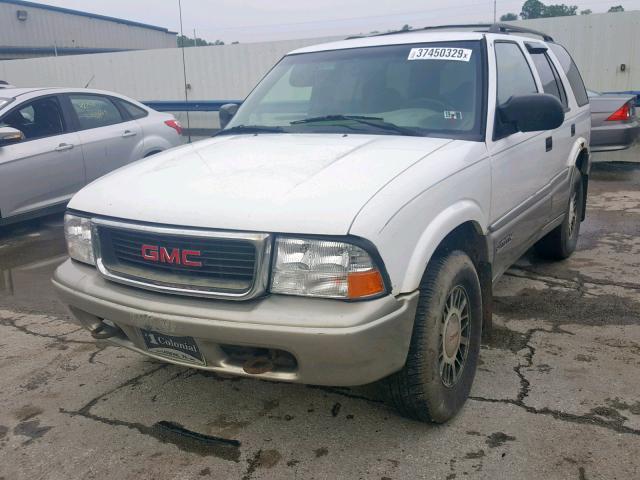 1GKDT13W3Y2327088 - 2000 GMC JIMMY / EN WHITE photo 2