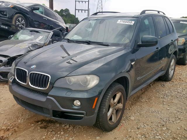 5UXFE43537L014329 - 2007 BMW X5 3.0I GREEN photo 2