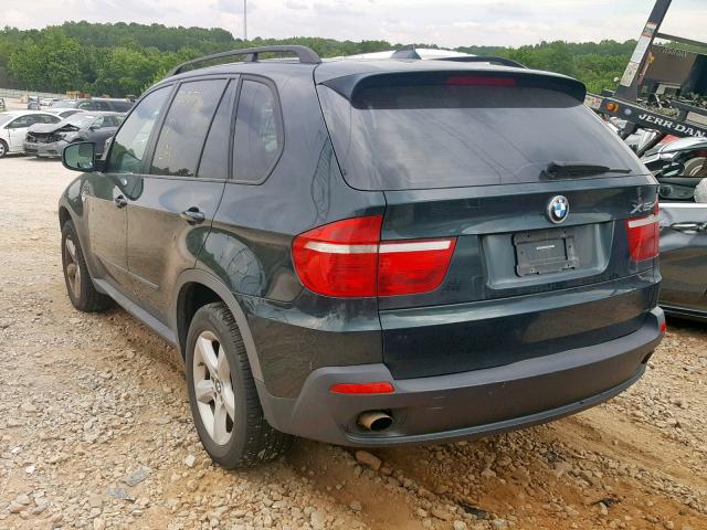 5UXFE43537L014329 - 2007 BMW X5 3.0I GREEN photo 3