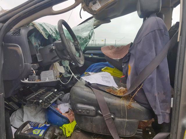 3D7KR26D55G812973 - 2005 DODGE RAM 2500 S ნაცრისფერი ფოტო 5