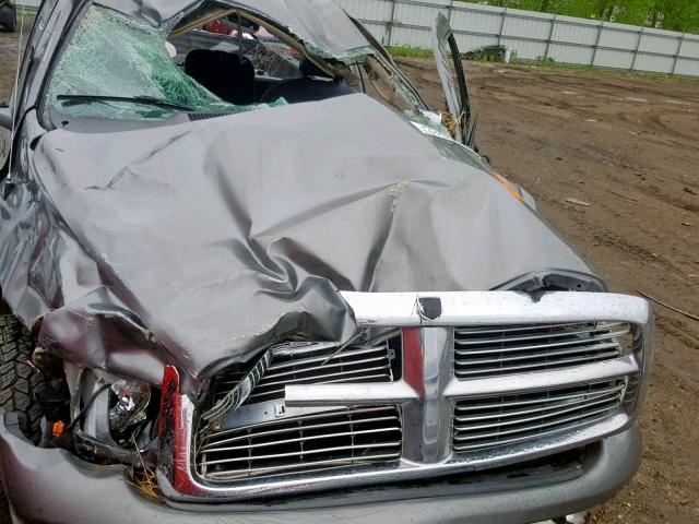 3D7KR26D55G812973 - 2005 DODGE RAM 2500 S ნაცრისფერი ფოტო 7