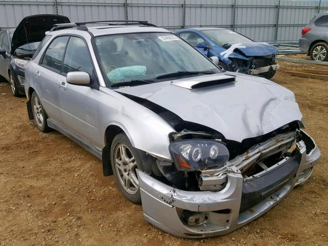 JF1GG29634G809315 - 2004 SUBARU IMPREZA WR SILVER photo 1