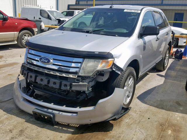 2FMDK3GC0ABB78841 - 2010 FORD EDGE SE SILVER photo 2