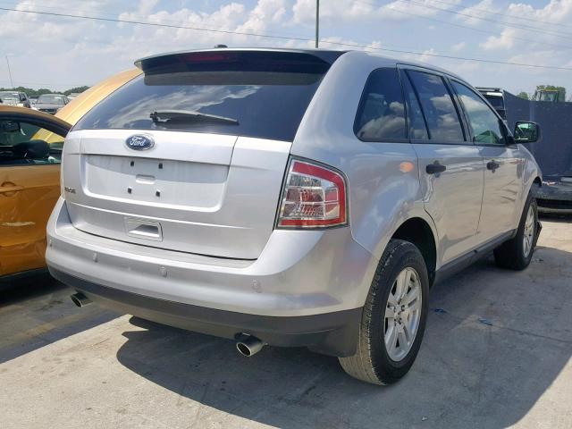 2FMDK3GC0ABB78841 - 2010 FORD EDGE SE SILVER photo 4