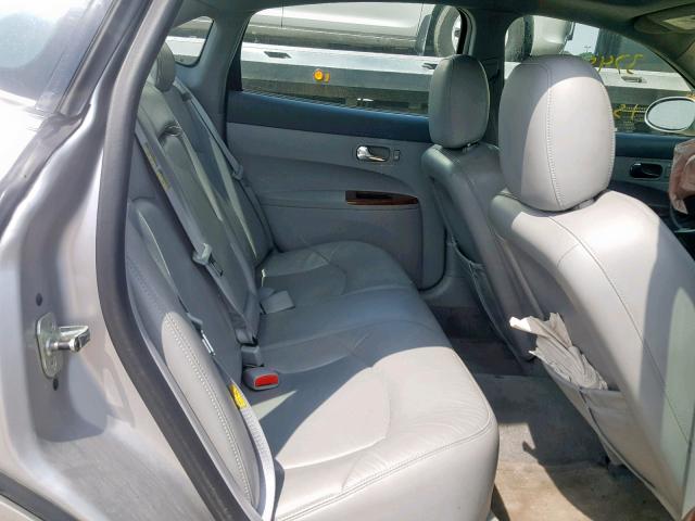 2G4WD532551216362 - 2005 BUICK LACROSSE C SILVER photo 6