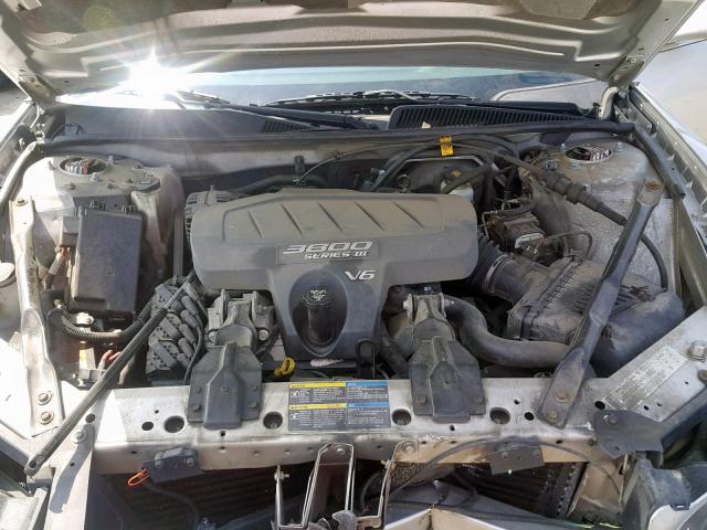 2G4WD532551216362 - 2005 BUICK LACROSSE C SILVER photo 7