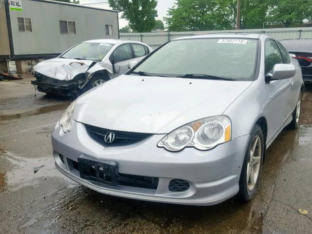 JH4DC53002C019326 - 2002 ACURA RSX TYPE-S SILVER photo 2