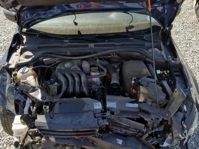 3VW2K7AJ0EM376394 - 2014 VOLKSWAGEN JETTA BASE GREEN photo 7