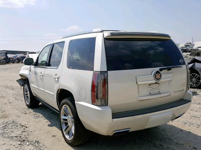 1GYS4CEF0ER161702 - 2014 CADILLAC ESCALADE P WHITE photo 3