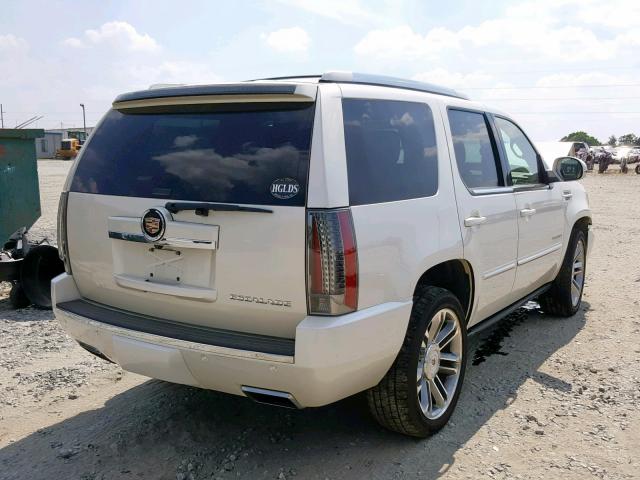 1GYS4CEF0ER161702 - 2014 CADILLAC ESCALADE P WHITE photo 4