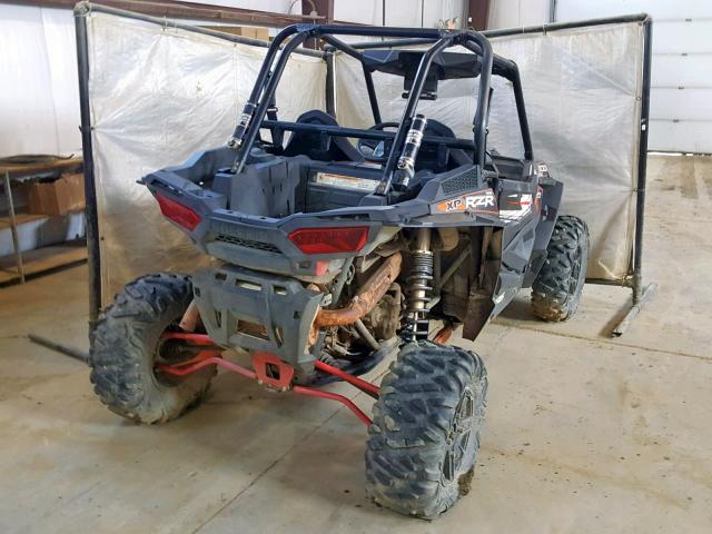 4XAST1EA8EB187711 - 2014 POLARIS RZR XP 100 BLACK photo 4