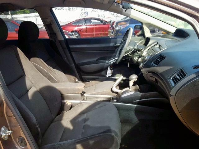 2HGFA1F61AH507819 - 2010 HONDA CIVIC LX-S 灰色 照片 5