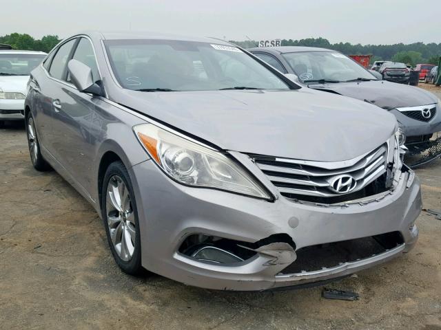 KMHFG4JG7CA127878 - 2012 HYUNDAI AZERA GLS GRAY photo 1