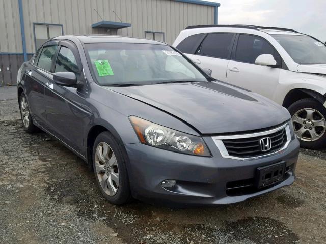 1HGCP3F83AA015502 - 2010 HONDA ACCORD EXL CHARCOAL photo 1