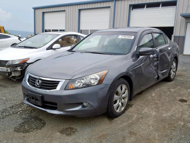 1HGCP3F83AA015502 - 2010 HONDA ACCORD EXL CHARCOAL photo 2