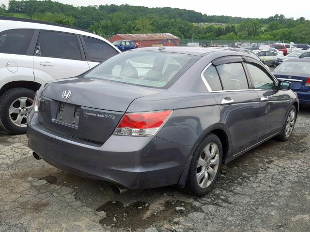 1HGCP3F83AA015502 - 2010 HONDA ACCORD EXL CHARCOAL photo 4