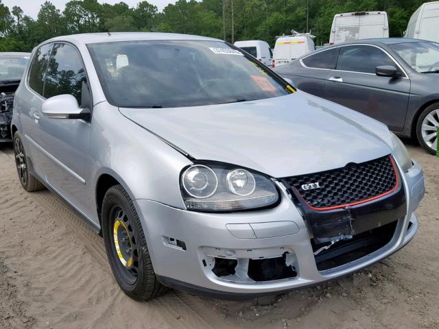 WVWEV71K27W037624 - 2007 VOLKSWAGEN NEW GTI SILVER photo 1