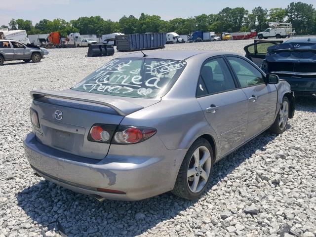 1YVHP80C685M31524 - 2008 MAZDA 6 I GRAY photo 4