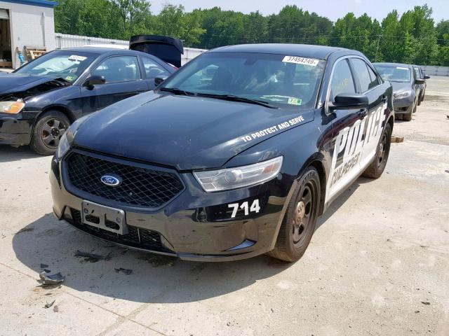 1FAHP2MK8EG148696 - 2014 FORD TAURUS POL BLACK photo 2