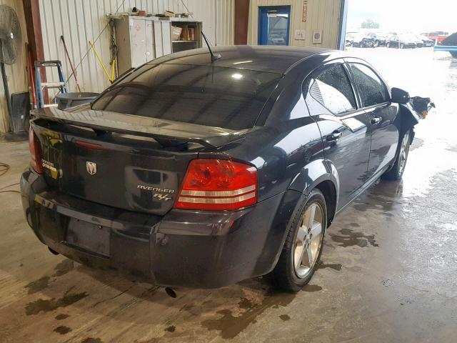 1B3LC76V69N536114 - 2009 DODGE AVENGER R/ BLACK photo 4