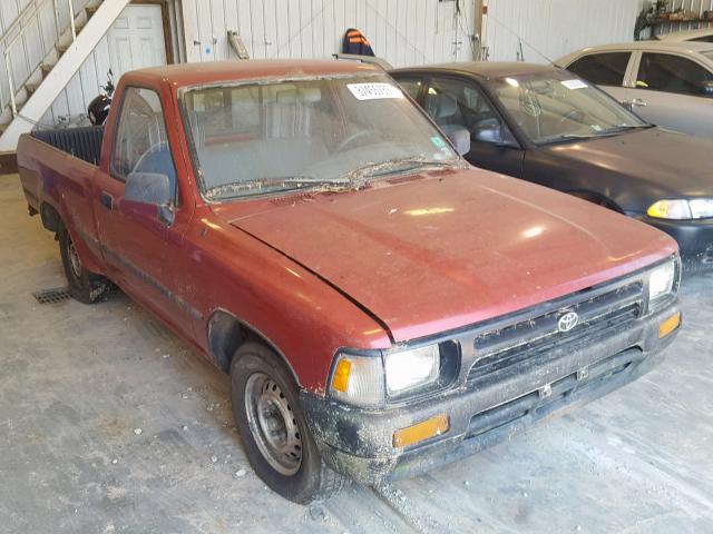 4TARN81A4PZ069922 - 1993 TOYOTA PICKUP 1/2 RED photo 1