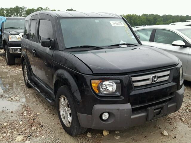 5J6YH18787L000172 - 2007 HONDA ELEMENT EX BLACK photo 1