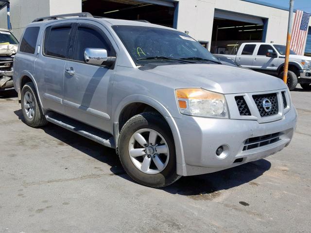 5N1BA08D98N609434 - 2008 NISSAN ARMADA SE SILVER photo 1