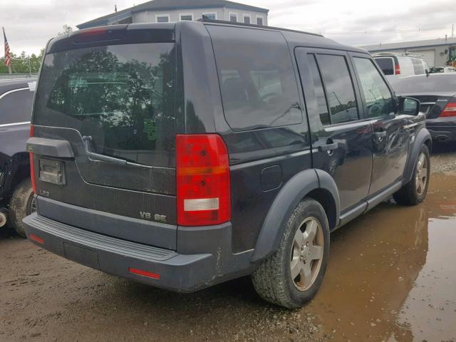 SALAD25445A330461 - 2005 LAND ROVER LR3 SE BLACK photo 4